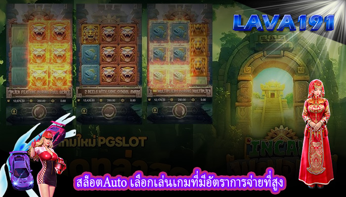 สล็อตAuto เลือกเล่นเกมที่มีอัตราการจ่ายที่สูง