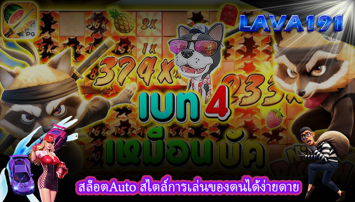 สล็อตAuto สไตล์การเล่นของตนได้ง่ายดาย