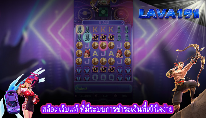 สล็อตเว็บแท้ ที่มีระบบการชำระเงินที่เข้าใจง่าย