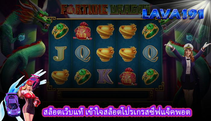 สล็อตเว็บแท้ เข้าใจสล็อตโปรเกรสซีฟแจ็คพอต