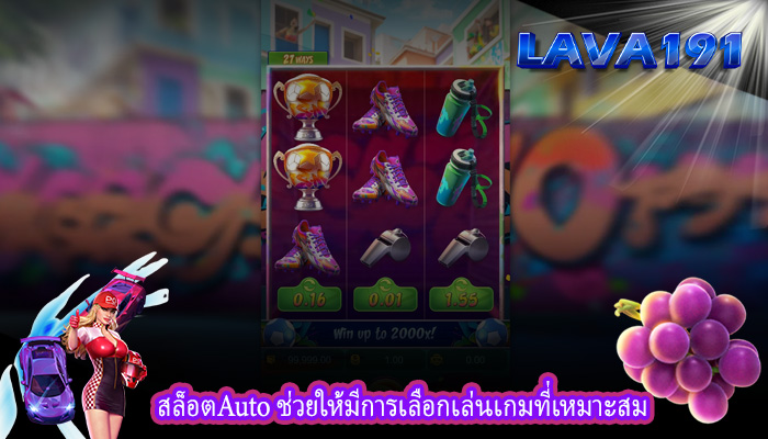 สล็อตAuto ช่วยให้มีการเลือกเล่นเกมที่เหมาะสม