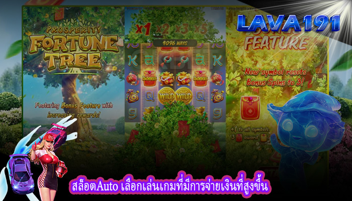 สล็อตAuto เลือกเล่นเกมที่มีการจ่ายเงินที่สูงขึ้น