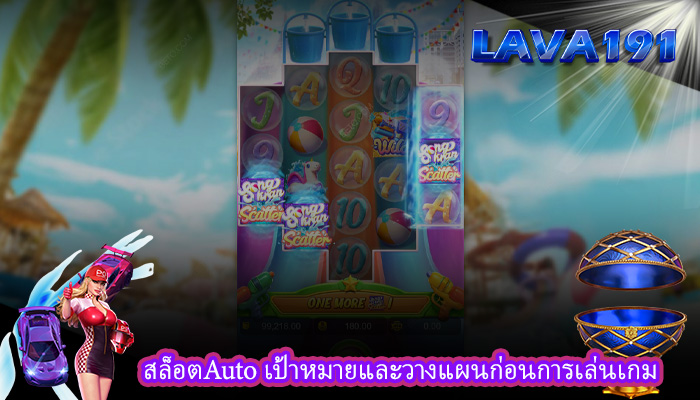 สล็อตAuto เป้าหมายและวางแผนก่อนการเล่นเกม