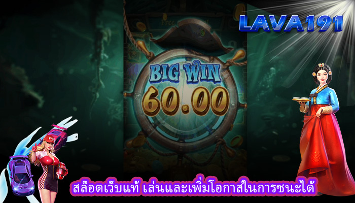 สล็อตเว็บแท้ เล่นและเพิ่มโอกาสในการชนะได้