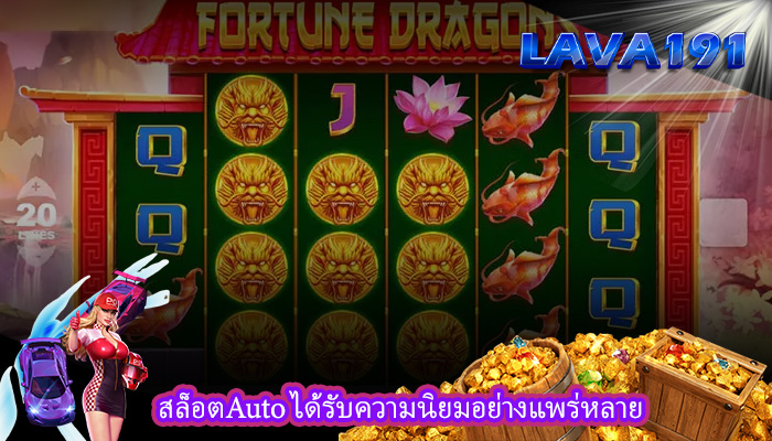 สล็อตAuto ได้รับความนิยมอย่างแพร่หลาย