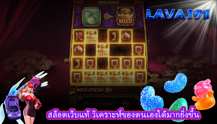 สล็อตเว็บแท้ วิเคราะห์ของตนเองได้มากยิ่งขึ้น